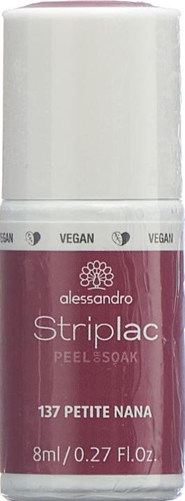 Image du produit Alessandro Striplac Peel or Soak Petite Nana 8 ml (137 Petite Nana, Vernis à ongles peel off)