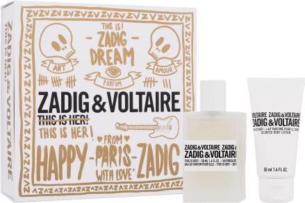 Actual product image Zadig & Voltaire This is Her! Christmas 2024 Eau de Parfum 50 / BD (Eau de parfum, 1735.88 ml)