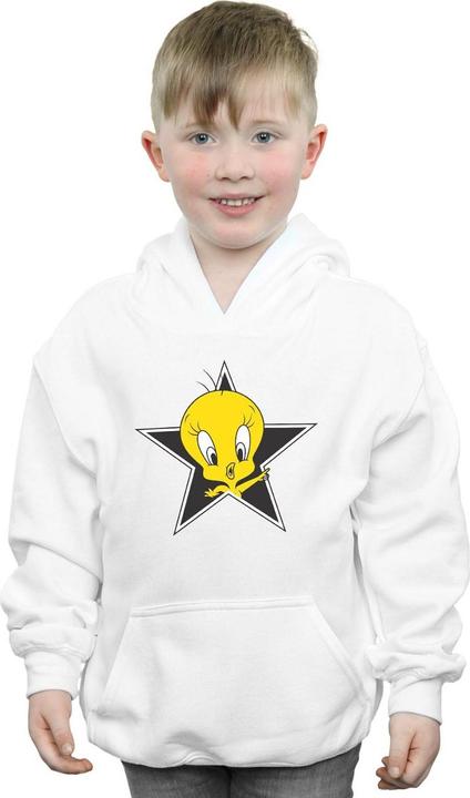 Actual product image Looney Tunes Boys Tweety Pie Star Hoodie (116)