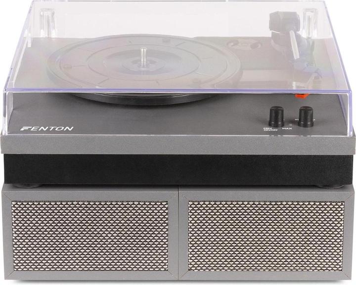 Immagine prodotto Fenton Piastra con Bluetooth e altoparlanti - RP165G - Incl. Naald - Alluminio / argento (Automaticamente)
