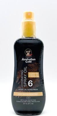 Actual product image Australian Gold Spray oil (Sun spray, Suntan oil, Up to SPF 10, 237 ml)