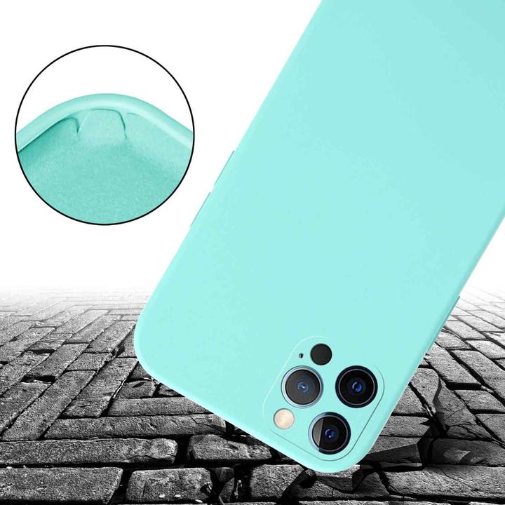 Actual product image Cadorabo TPU Cover Mobile Phone Chain Liquid (Apple iPhone 12, Realme 12 Pro+)