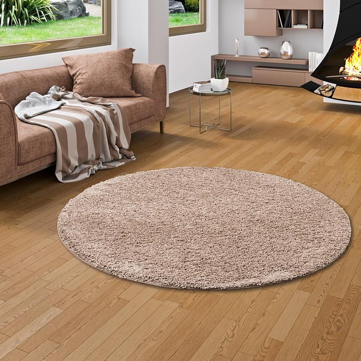 Immagine prodotto Snapstyle Tappeto di lusso a pelo lungo Milano (Ø 100 cm)