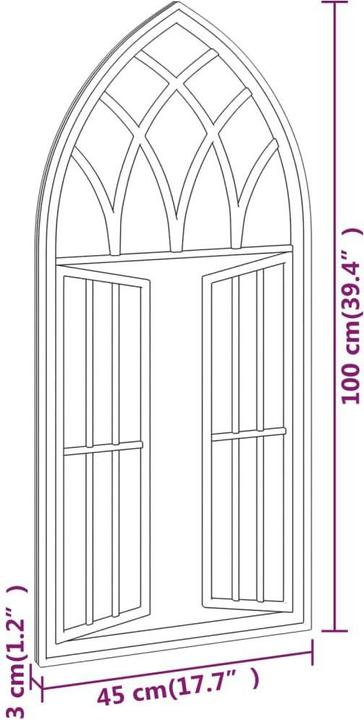 Immagine prodotto VidaXL Laria (100 x 45 cm)