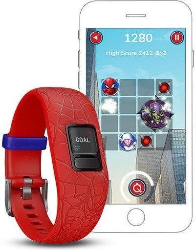 Actual product image Garmin Vivofit jr. 2 Marvel Spider-Man (40.60 mm)