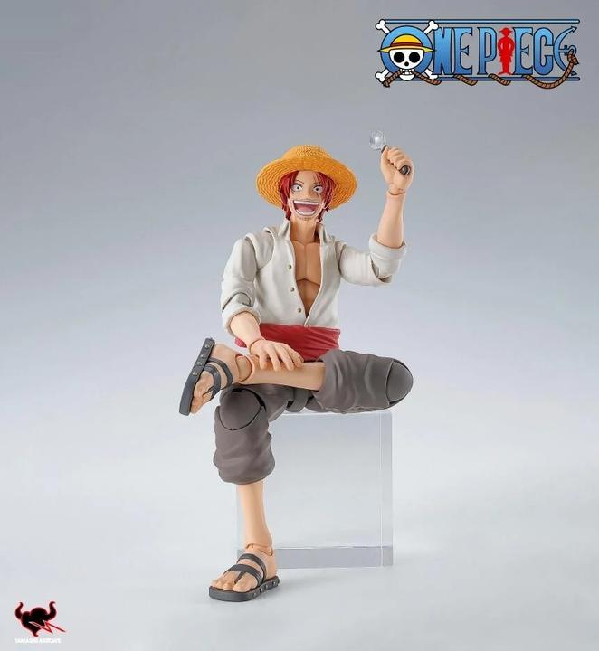 Actual product image Bandai One Piece S.H.Figuarts Actionfiguren 2er-Pack Shanks & Monkey D. Luffy Childhood Ver.
