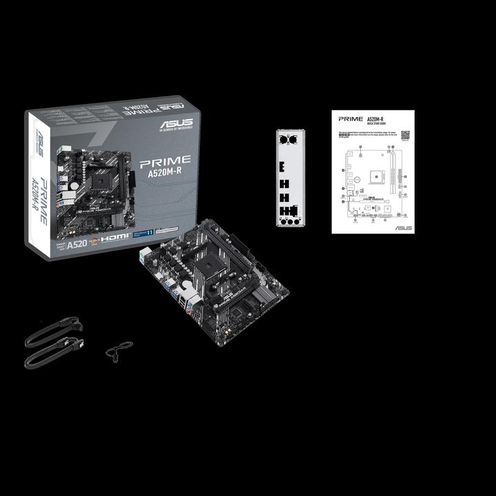 Actual product image ASUS PRIME A520M-R (AM4, AMD A520, mATX)