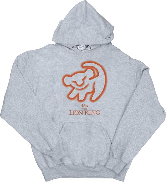 Actual product image Disney Womens/Ladies The Lion King Cave Drawing Hoodie (XXL)
