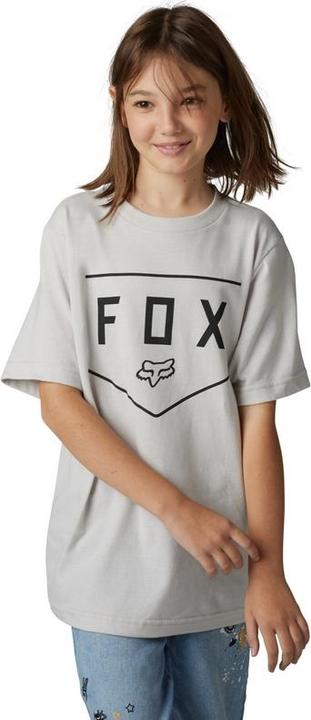 Produktbild Fox Tee 23 Yth Shield Ss Lt Gry Ys (S)