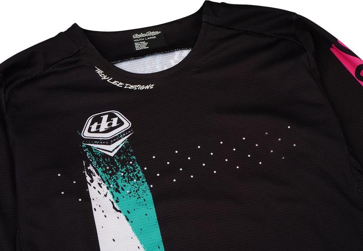Produktbild Troy Lee Designs Sprint Jersey, Full Pull, black, youth M (M)
