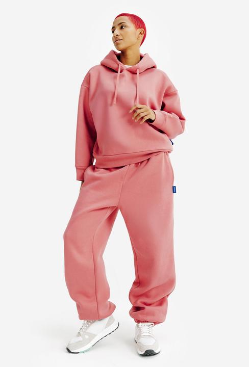 Actual product image Decathlon Women's hoodie, Elementals, pink (XS)