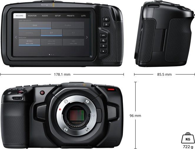 Produktbild Blackmagic Pocket Cinema (8 Mpx, 60p)