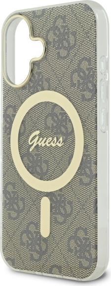 Produktbild Guess GUHMP16SH4STW iPhone 16 6.1" brązowy/brown hardcase IML 4G MagSafe (Apple iPhone 16)