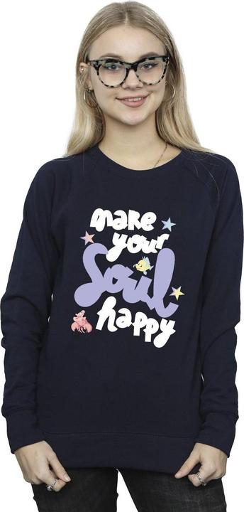 Immagine prodotto Disney The Little Mermaid Happy Felpa Donna (M)