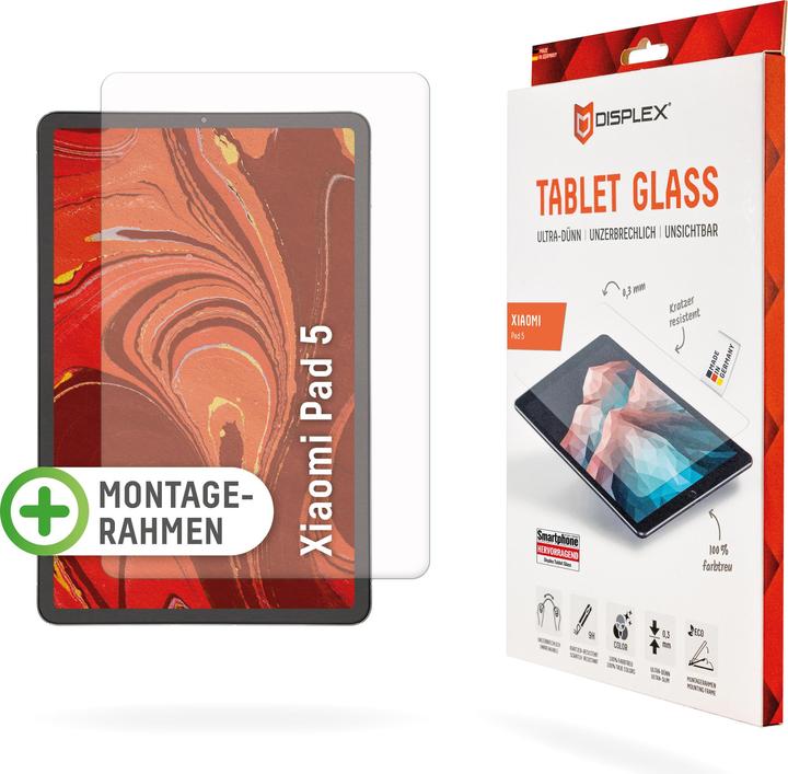 Actual product image Displex Tablet Glass, Tablet Schutzglas (1 Piece, Xiaomi Pad 5 Pro, Xiaomi Pad 5)