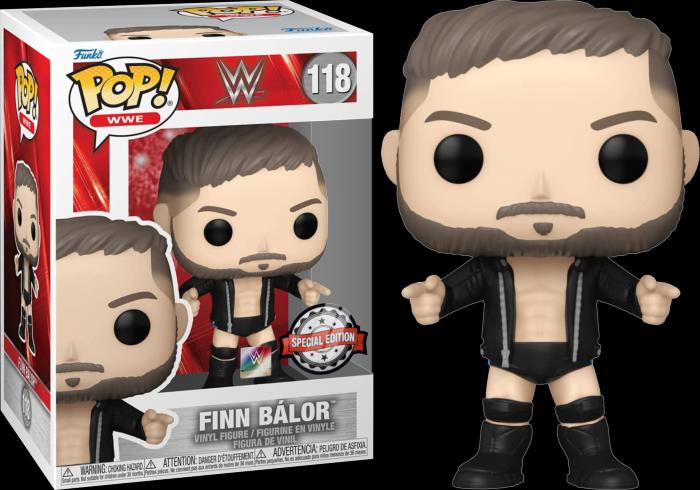 Actual product image Funko POP! Finn Bálor (Balor Club Jacket) Exclusive