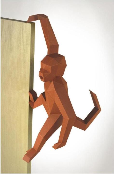 Image du produit Liebesreh ÄFFCHEN STAHLGRAU - Kit de bricolage - Petit singe, gris acier
