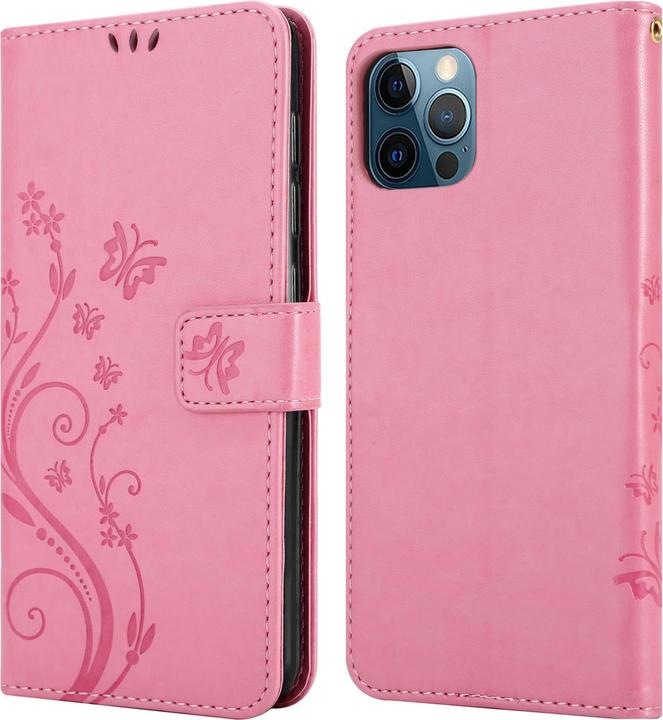 Actual product image Cadorabo Flower Book cover (Apple iPhone 12, Realme 12 Pro+)
