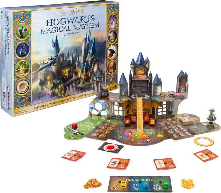 Actual product image Komelon SPINMASTER GAMES board game Harry Potter Mischief Managed, 6065076