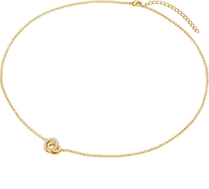 Actual product image Lulu & Jane Necklace with crystals by Swarovski® - 29317 (Metal alloy, 42 - 47 cm)