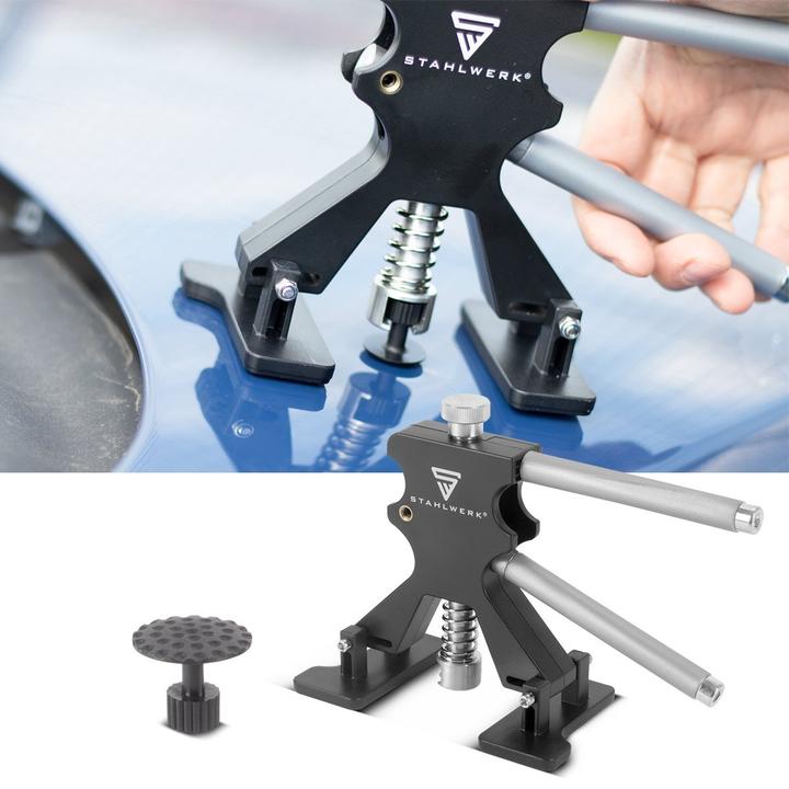 Produktbild Stahlwerk Dellen-Reparatur-Set 83-teiliges Kfz Smart Repair Ausbeul-Set