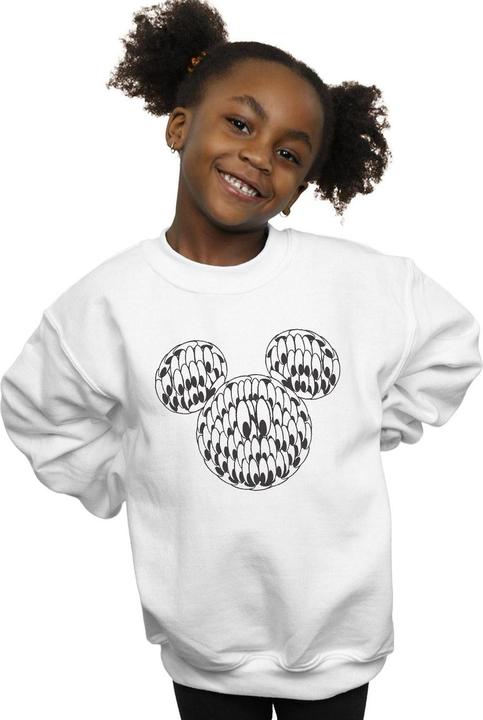 Produktbild Disney Mickey Mouse Head Of Eyes Sweatshirt Mädchen (140, 146)