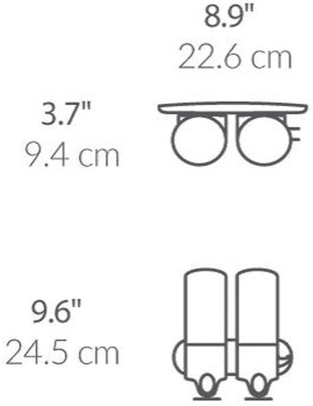 Produktbild Simplehuman Doppelspender