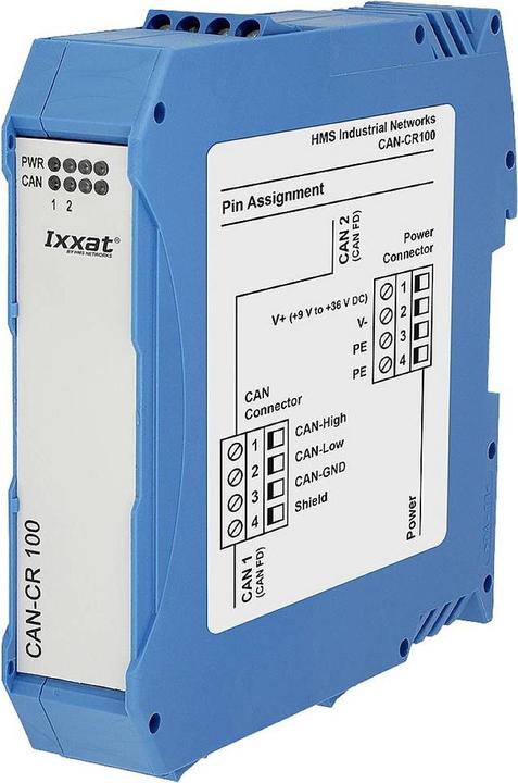 Produktbild Ixxat 1.01.0210.20200 CAN-CR100 CAN/CAN-FD Repeater 1St.