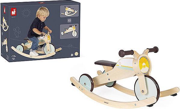 Image du produit Janod Tricycle à bascule - 2 en 1