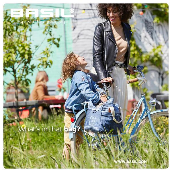 Actual product image Basil Bohemia (18 l, Luggage carrier bag)