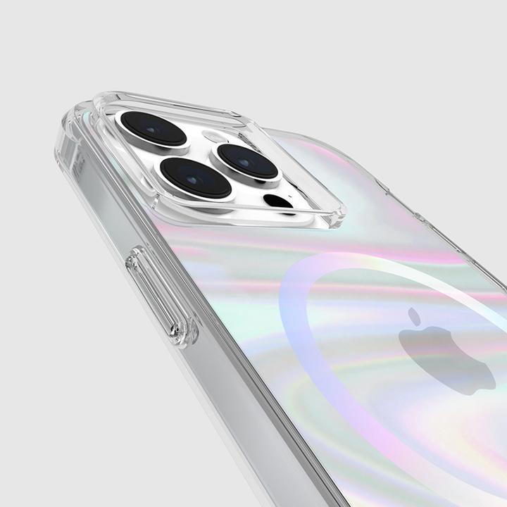 Immagine prodotto Case-Mate Bolla di sapone MagSafe - Custodia per iPhone 15 Pro Max (iridescente) (Apple iPhone 15 Pro Max)