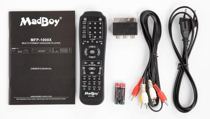 Immagine prodotto MadBoy Lettore DVD/Blu-Ray MFP1000X Lettore DVD Nero (Lettore DVD)