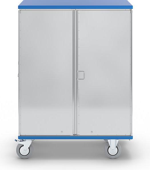 Actual product image kaiserkraft Aluminium cupboard trolley (300 kg)