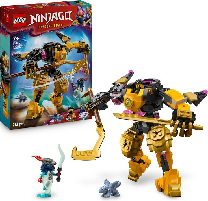 Produktbild LEGO Arins Spinjitzumech (71839, LEGO Ninjago)