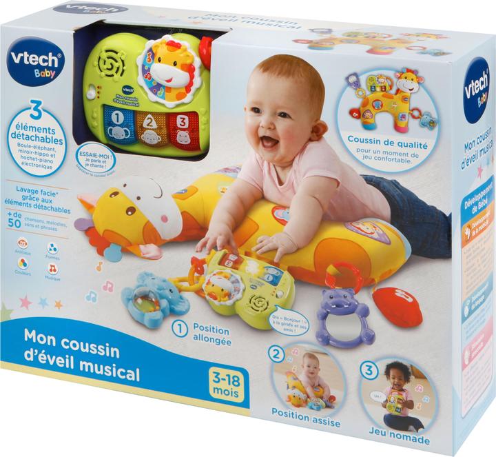 Image du produit VTech Mon coussin d'éveil musical (Français)