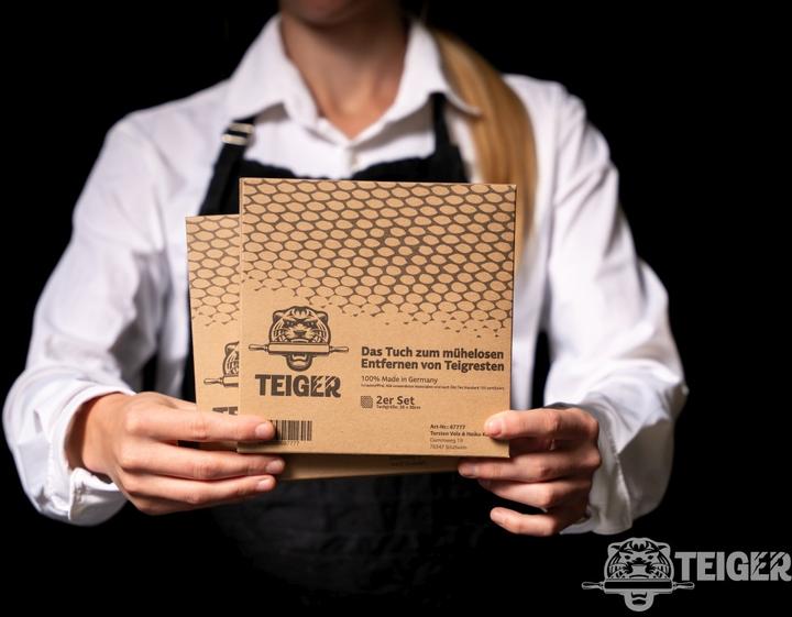 Image du produit Teiger Chiffon de nettoyage pour les restes de pâte (2 pcs)