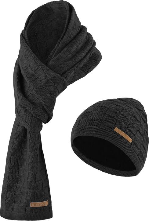 Produktbild Normani Winterset aus Merinowolle Schal und Mütze Muster Yuma - 9571 (One Size)