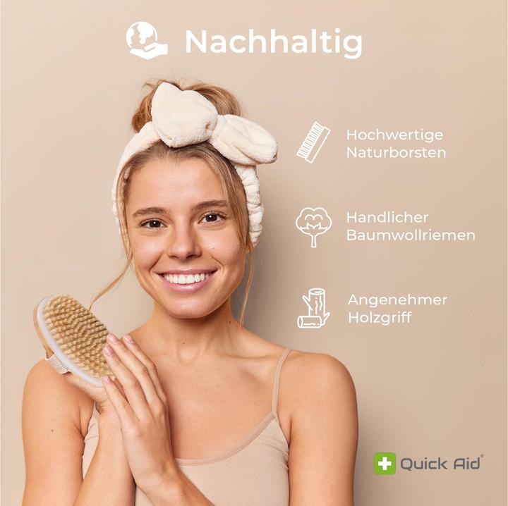 Actual product image Quick Aid Body massage brush