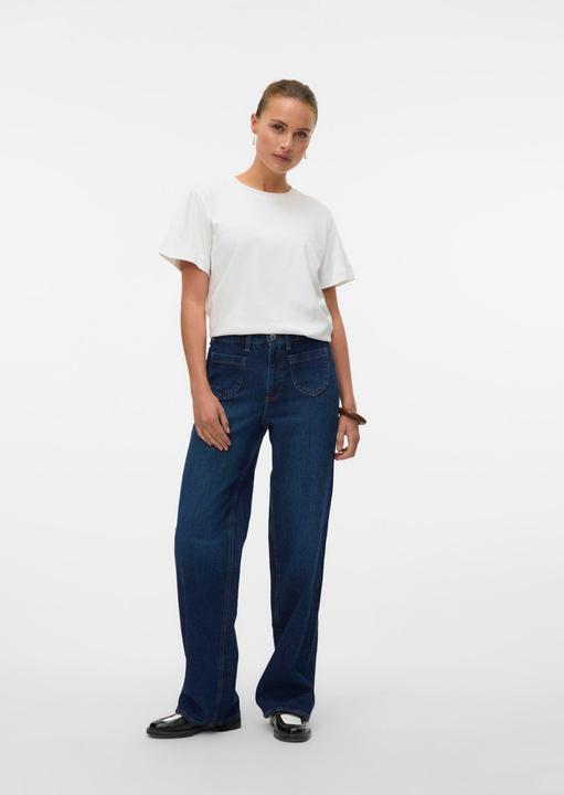 Produktbild Vero Moda VMTESSA Hohe Taille Weiter Beinschnitt Jeans Weit geschnitten (W27/L34)