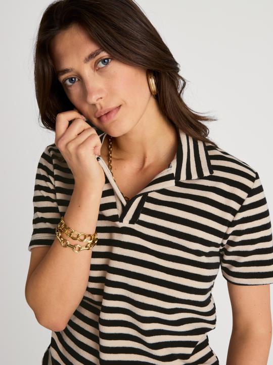 Produktbild Calida Lounge Stripe Polo-Shirt (M)