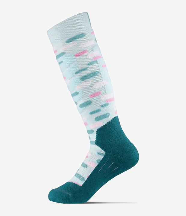 Produktbild Wedze Ski- und Snowboardsocken Kinder 100 - blaue Motive (31, 34)