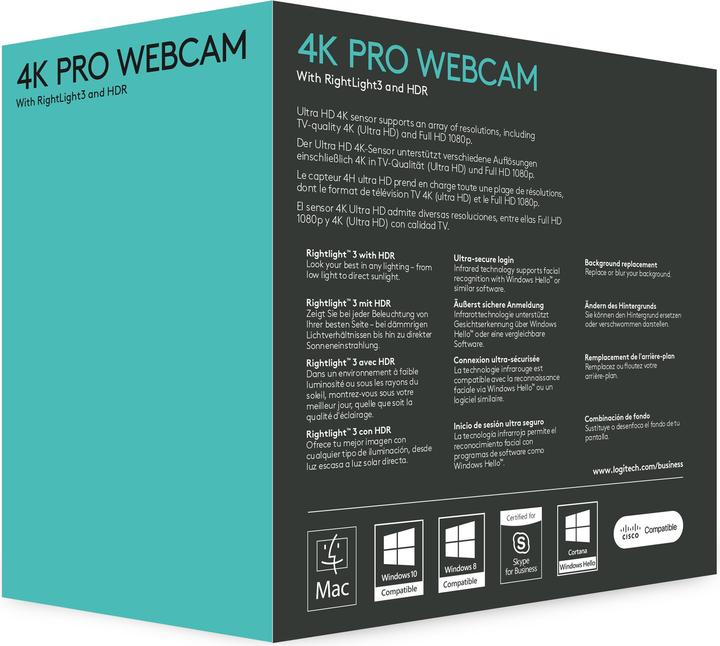 Produktbild Logitech Brio (13 Mpx)