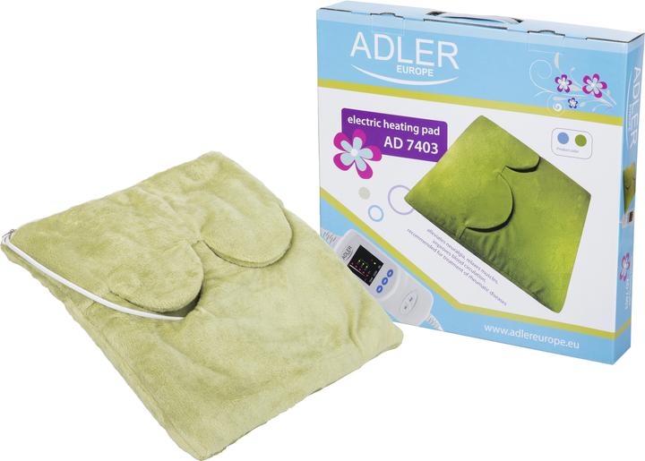 Actual product image Adler AD 7403 Electric Foot Warmer 80 W Green