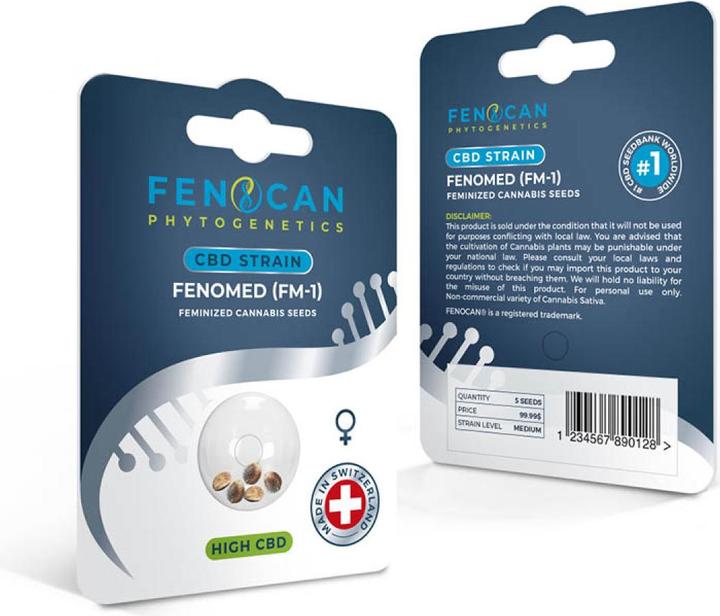 Actual product image Fenocan Fenomed CBD Seeds 10pcs (Seedlings)