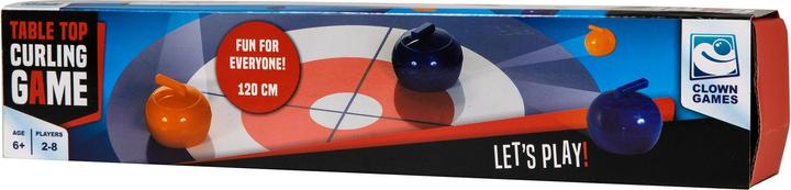 Actual product image Clown games Table Top Curling Game (English)