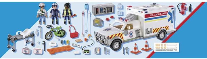 Productafbeelding Playmobil Reddingsvoertuig: US Ambulance (70936, Playmobil Stad Actie)