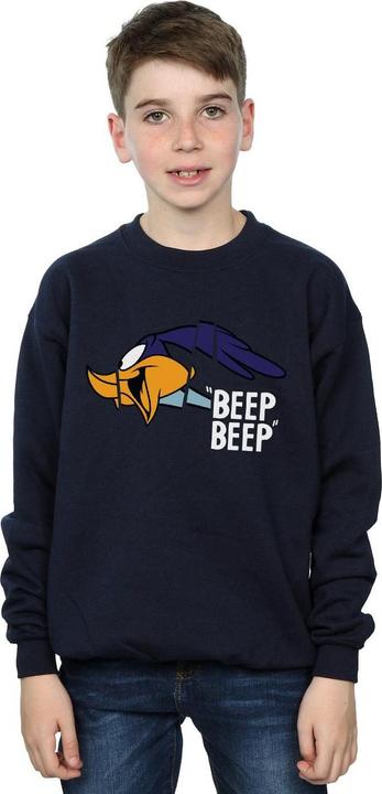Produktbild Looney Tunes Jungen Beep Beep Road Runner Sweatshirt aus Baumwolle (152, 158)