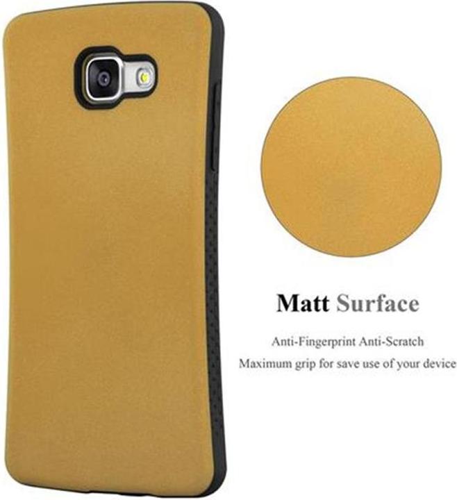 Image du produit Cadorabo Couverture rigide hybride gommée (Samsung Galaxy A3 (2016))