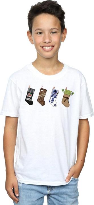 Image du produit Star Wars - T-shirt CHRISTMAS STOCKINGS - Garçon (140, 146)