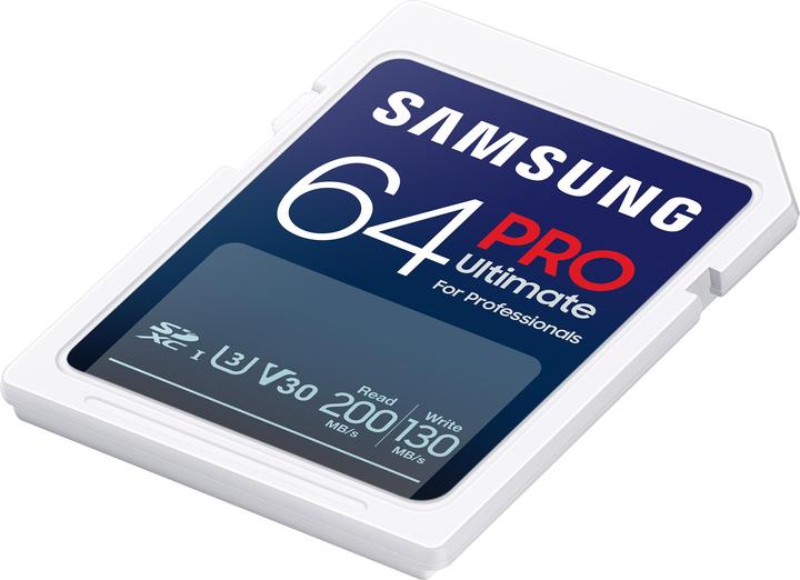 Image du produit Samsung PRO Ultimate (64 Go, SDXC, U3, UHS-I)